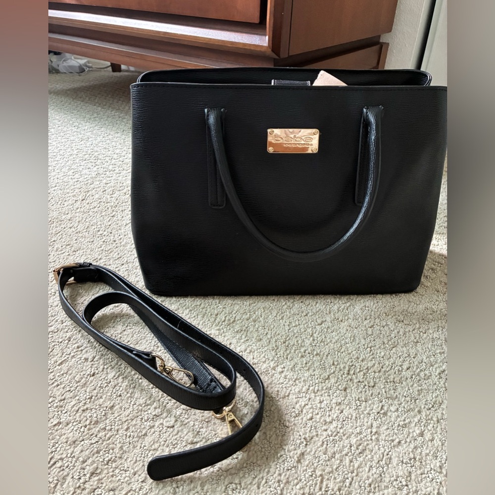 BEBE Tote Office Bag Black - Picture 11 of 17